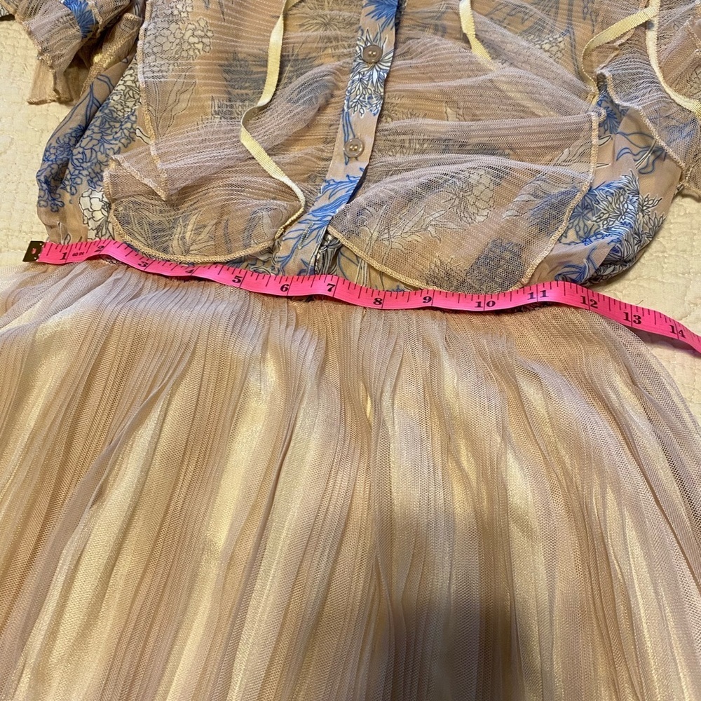 Chicwish dress light pink and blue - Picture 4 of 7